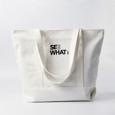 Custom Logo Druck Öko-freundlich Großhandel Bio-Baumwolle Leinwand Lebensmittelgeschäft Tote Bag