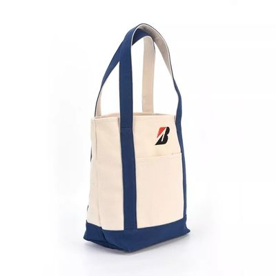 Custom Logo gedruckte große einfache Bio-Shopping-Tote-Tasche mit Tasche Custom Logo