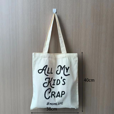 Custom Canvas Tote Bag Akzeptabel OEM/ODM Feste Farbe Anpassbares Schriftmuster