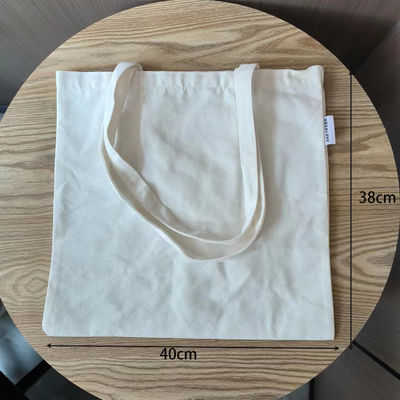 Custom Canvas Tote Bag Akzeptabel OEM/ODM Feste Farbe Anpassbares Schriftmuster