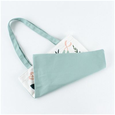 Handgestaltete, benutzerdefinierte, gedruckte, Baumwoll-Leinwand-Shopping-Tote-Tasche mit Logo für Öko-Lagerwaren