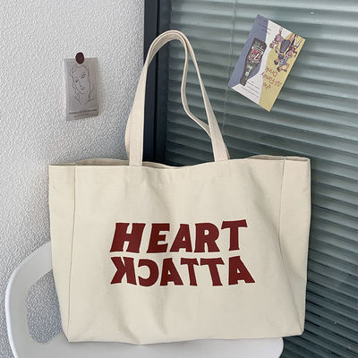 2022 Fashion Custom Women Canvas Tote Bag für den Einkauf mit umweltfreundlichem Material