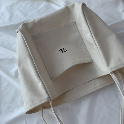Anpassungsfarbige Eco Canvas Tote Bag für Frauen Großkapazität und OEM / ODM akzeptabel