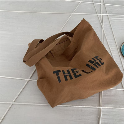 Alltägliches Schulleben Öko-freundliche, kundenspezifische Leinwand-Tote-Tasche mit individuellem Logo-Druck