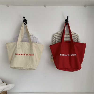 Tägliche Schule Leinwand-Tote-Tasche zum Einkaufen Praktische und vielseitige Design