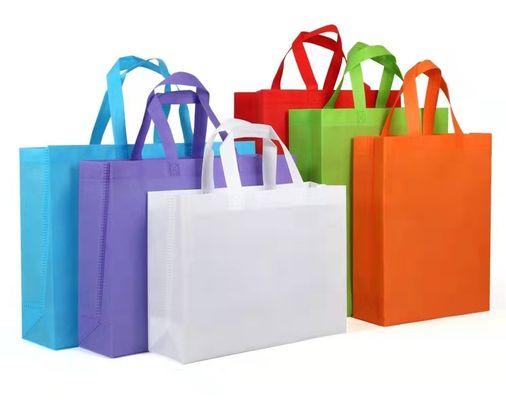 Anpassung des Logos Nicht gewebte Tote-Tasche für Versandtüten Mittlere Position
