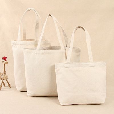 Personalisiertes Logo akzeptiert Öko-freundlich Schwerlast-Leinwand-Shopping-Tote-Tasche mit Tasche