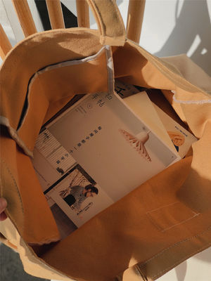 Briefmuster Öko-freundlich Extra-großes Custom-Logo Leinwand Lebensmittelbeutel Oversize Tote Bag