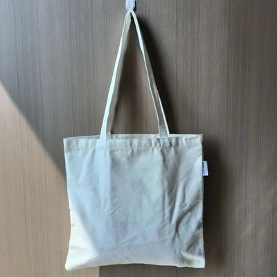 Custom-Logo-gedruckte Leinwand-Tote-Tasche für den Einzelhandel Extra-große Größe