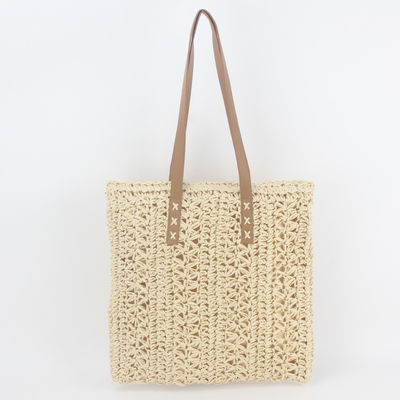 2022 Fashion Handtasche Sommer Strohbewebe Strandtasche Tote-Tasche mit individuellem Logo