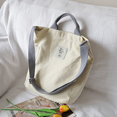 Farbgeschneiderte Mittelklasse Mädchen Leinwand Brust Crossbody Tote Schulter Messenger Tasche