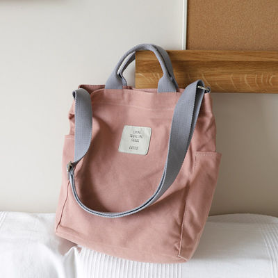Farbgeschneiderte Mittelklasse Mädchen Leinwand Brust Crossbody Tote Schulter Messenger Tasche
