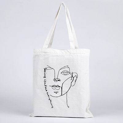 Neues Modisches Schreiben Drucken Baumwoll-Tote-Tasche für individuelle Design