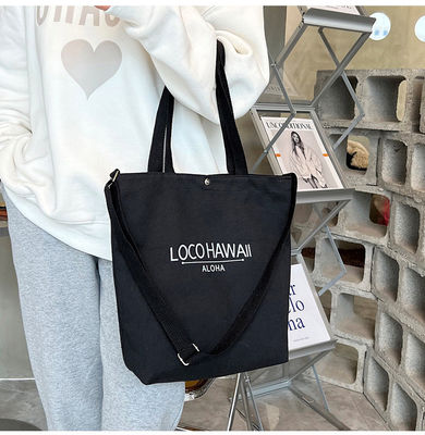 Neueste Mode-Frauen Canvas Crossbody-Tasche mit Tote-Griff und Briefmuster