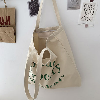 Großflächige Baumwolltote-Tasche für den Einkauf