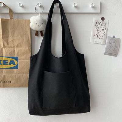 Custom Logo Leinwand Einkaufstüte Bio-Baumwolle Tote-Tasche und neueste Modestyl