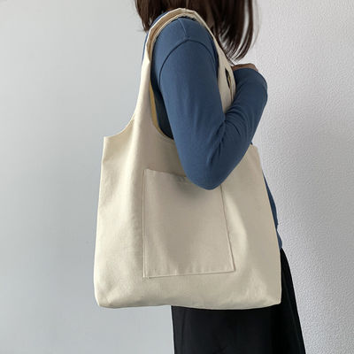 Custom Logo Leinwand Einkaufstüte Bio-Baumwolle Tote-Tasche und neueste Modestyl