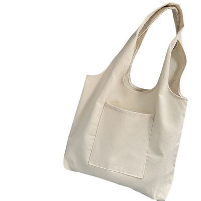 Custom Logo Leinwand Einkaufstüte Bio-Baumwolle Tote-Tasche und neueste Modestyl