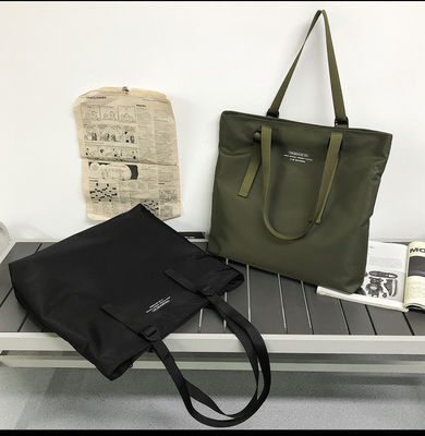 Farben-Shopping auf Maß Baumwolle Bio-Leinwand Tote-Tasche Neueste Mode-Stil