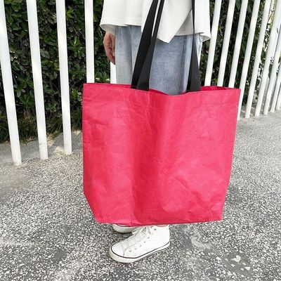 Dupont Papier-Einkaufstüte in individueller Farbe mit waschbarem und waschbarem Material