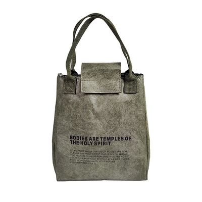 Individuell gestaltete große Tyvek Dupont Papier Isolierte Lunchbox Tasche