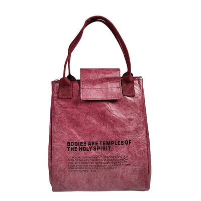Individuell gestaltete große Tyvek Dupont Papier Isolierte Lunchbox Tasche