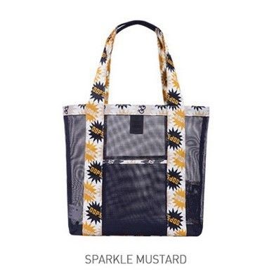 Modere Handtaschen für Reisen Durchsichtige Maschen-Schultertasche Durchsichtige Tote-Strandtasche zum Nutzen