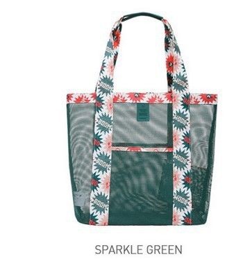 Modere Handtaschen für Reisen Durchsichtige Maschen-Schultertasche Durchsichtige Tote-Strandtasche zum Nutzen
