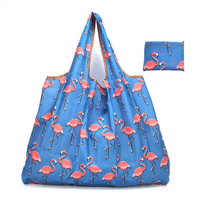 Neueste Mode-Style Eco-Friendly Klappbare Polyester Blumen-Einkaufstüte für Frauen