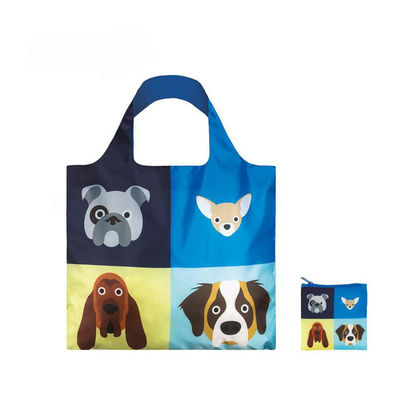 Handling Style REPT Hundewolle Polyester Stoff Strandtaschen Tier Klappbeutel