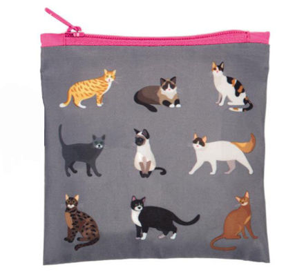 Handling Style REPT Hundewolle Polyester Stoff Strandtaschen Tier Klappbeutel