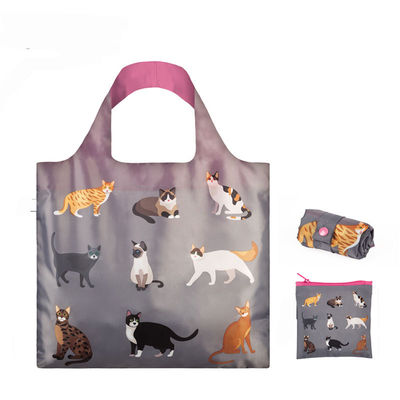 Handling Style REPT Hundewolle Polyester Stoff Strandtaschen Tier Klappbeutel