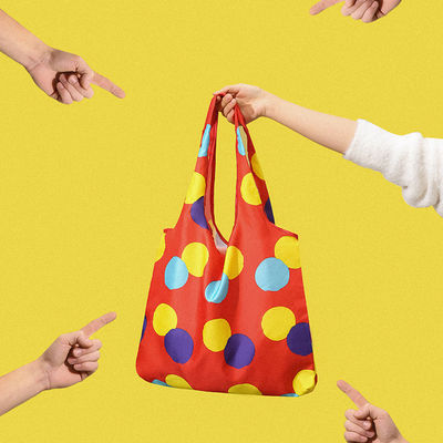 Supermärkte Einkaufsmöglichkeiten Mehrfachverwendbare Klapptasche Alltagsschule OEM/ODM akzeptabel