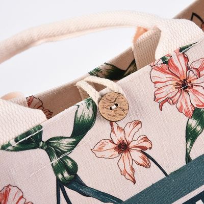 Jute-Shopping-Taschen passen wiederverwendbare Tote-Taschen für mittlere Größe auf den Bangladesch-Markt an