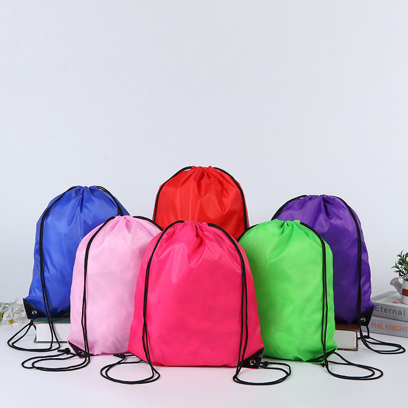 Corporate Flannel Drawstring Tasche für Einzel-Doppel-Schulter und maßgeschneiderte Ausbildung