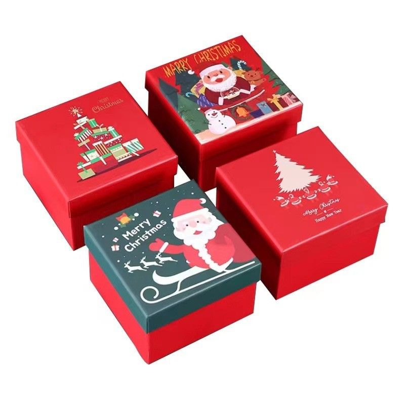 Verpackung für Kinder Süßigkeiten Neueste modische Weihnachtsgeschenke mit Weihnachtsmann und Elch