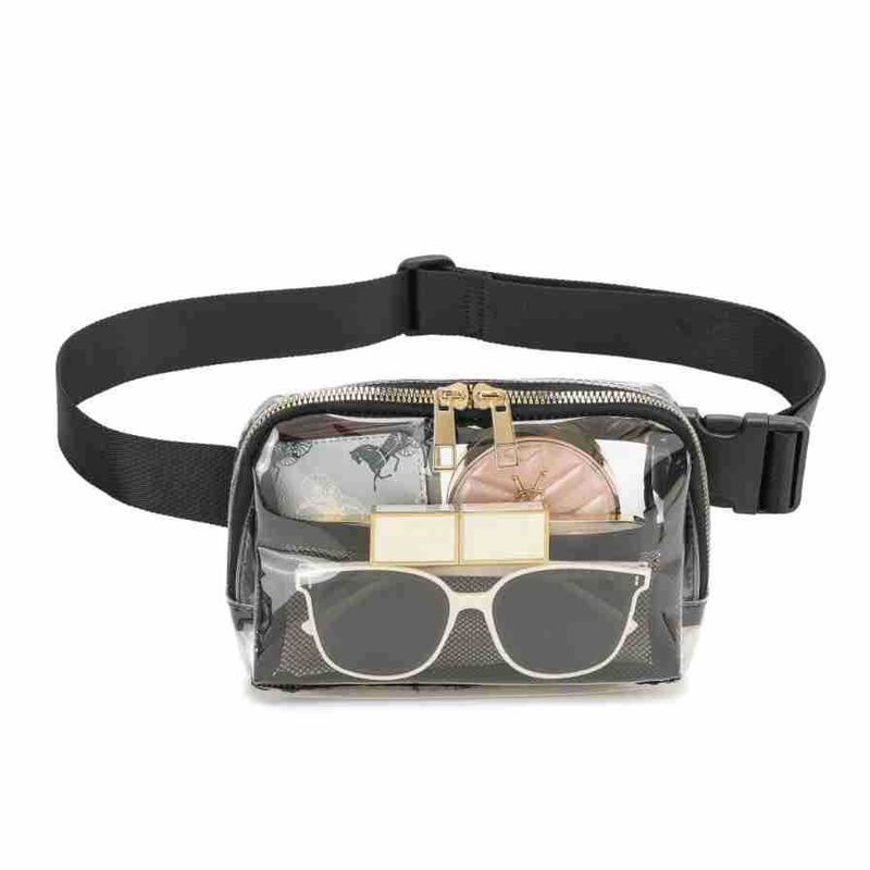 Maßgeschneiderte Tote-Tasche Dauerhafte und transparente Schräg-Kreuz-Taille Pack für Outdoor-Sportarten