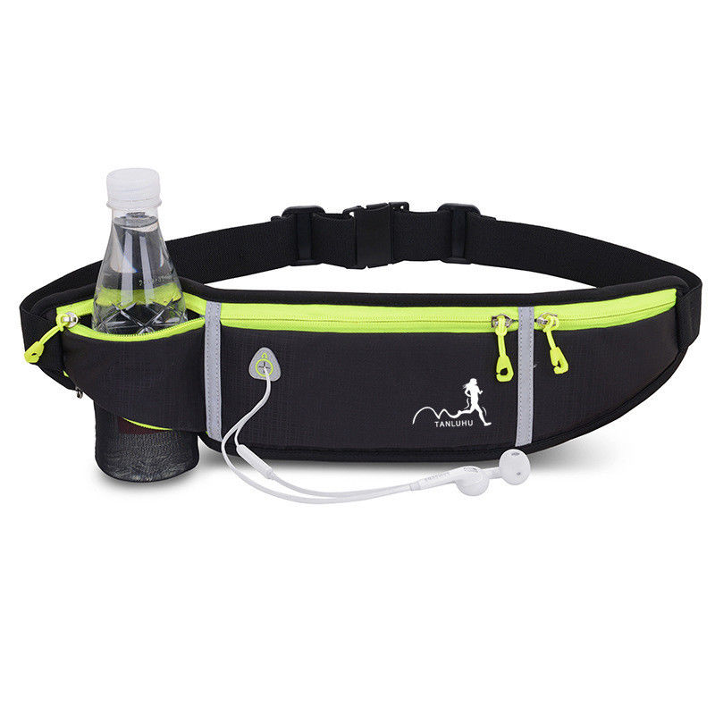 Nylon Outdoor Sport Laufen Joggen Taille Tasche Wasserdichtes Telefon Taille Gürtel Pack Fitness Elastische Fanny Pack