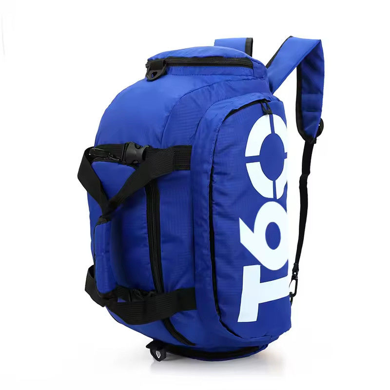 Farbiger Fitnessraum Duffel Rucksack Männer wasserdichte Reisetasche mit Schuhfach