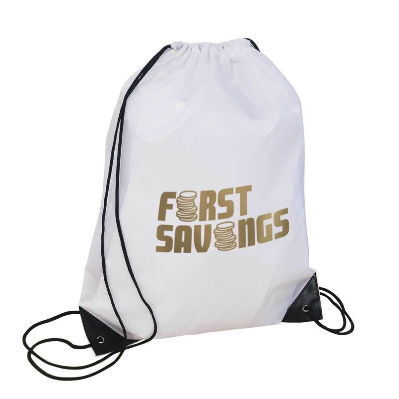 OEM/ODM Akzeptiert Custom Logo Polyester Zugseil Rucksack für Reisen und Sport