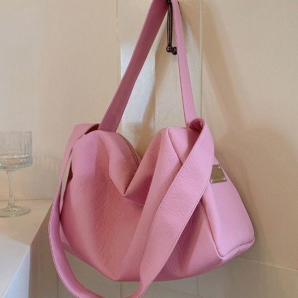 2024 Multifunktionale Handtasche für Frauen mit Schiebe-Streckenträger Instagram-Design und großer Kapazität
