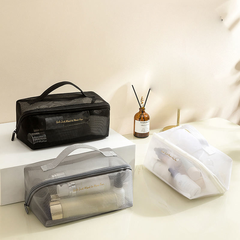 Custom Logo Reißverschluss Make-up Organisator Lagertasche für Reisen und mehr