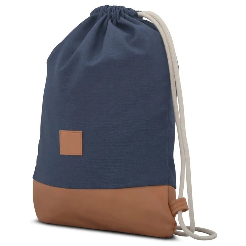 Custom Logo Soft-Loop Baumwolle Stoff Ziehsack für Fitnessstudio und Outdoor-Aktivitäten