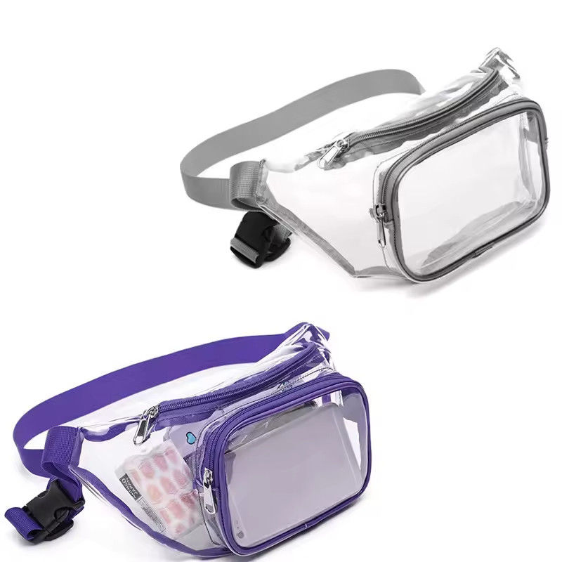 Custom Outdoor Wasserdicht PVC Clear Fanny Pack OEM/ODM Perfekt für Männer und Frauen unterwegs