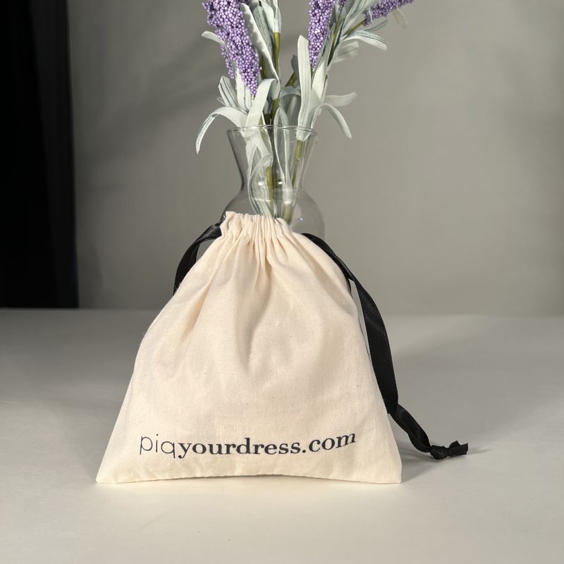 Geschenke Maßgeschneiderte Größe Kleine Große weiße Muslin Tasche Schmuck Leinwand Baumwolle Schnur Tasche