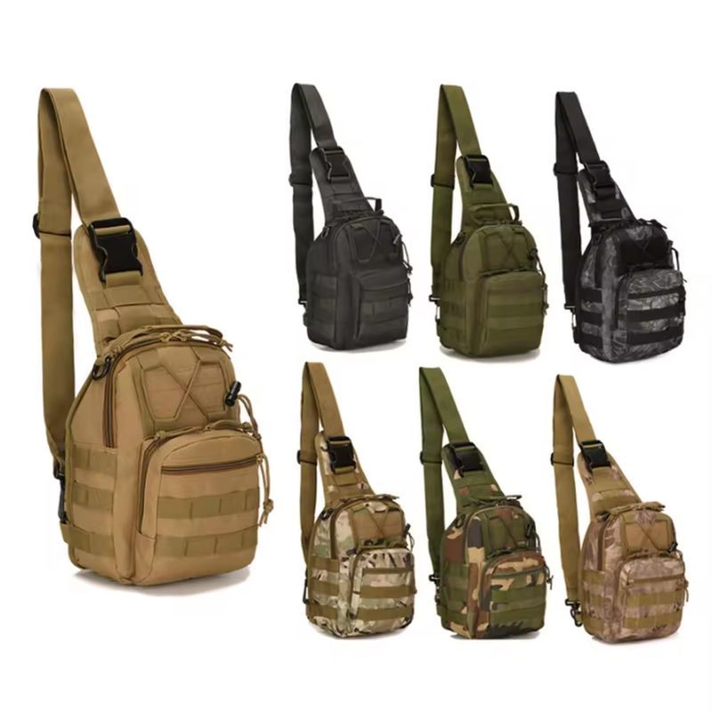 Verbessern Sie Ihre Outdoor-Ausrüstung mit unserer für alle Jahreszeiten geräumigen Molle Tactical Sling Bag
