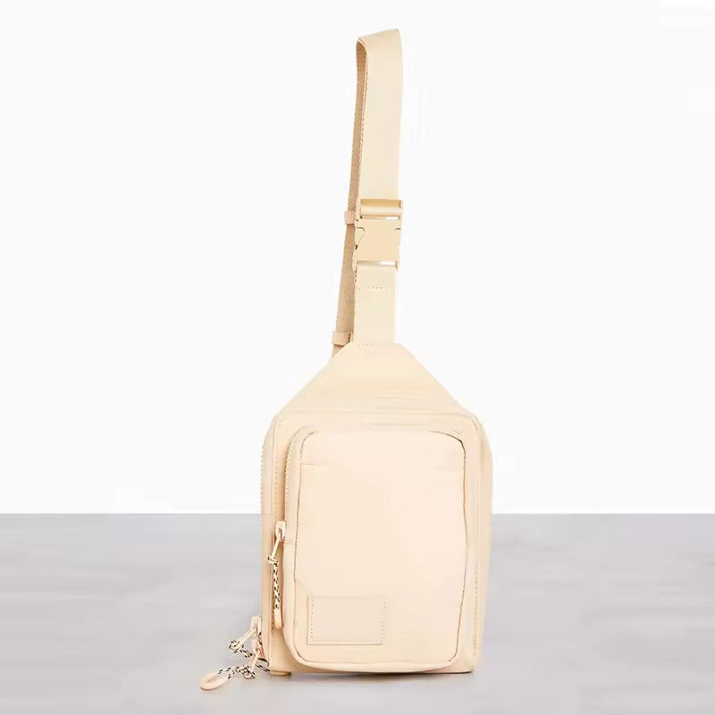 Custom Logo Messenger Mini Nylon Wasserflasche Träger Kreuz Brust Tasche Akzeptabel OEM / ODM