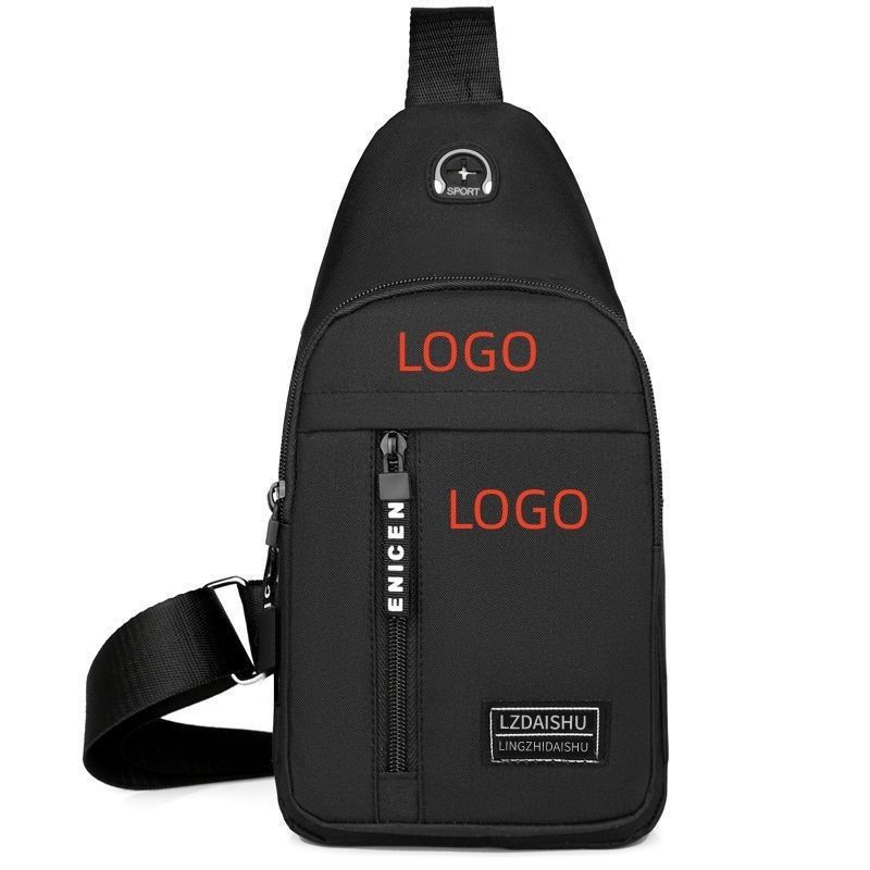 Unisex Outdoor Casual Sport Messenger Tasche Kleine Einzel-Schultertasche für Männer Brusttasche