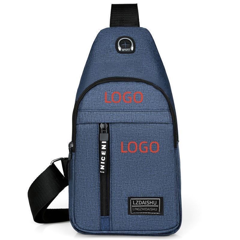 Vielseitige Custom Logo Messenger Tasche Ideal für Männer lässige Büro oder Date Ausflüge