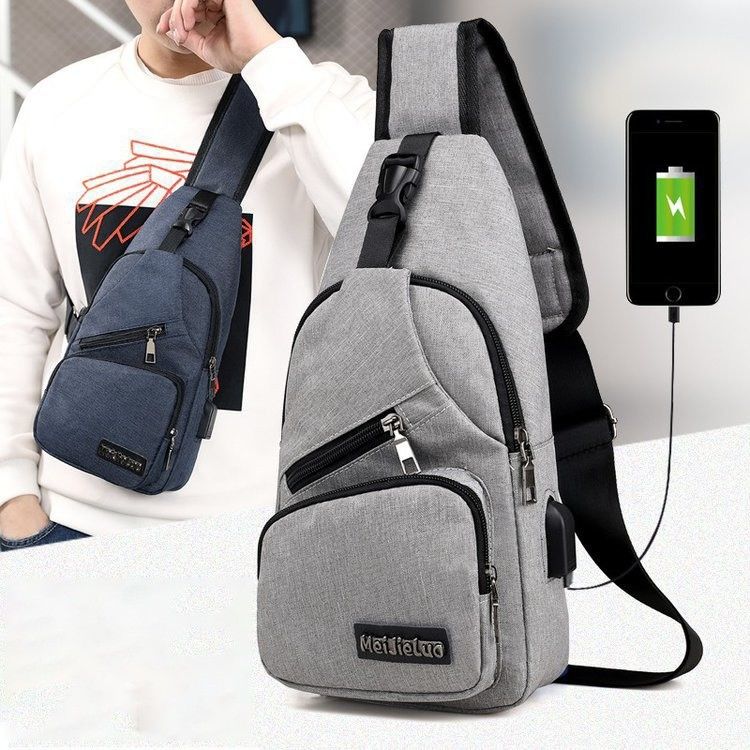 OEM ODM Akzeptabel Fanshion Laufsport Taille Tasche für Männer Portable Brust Schulter Tasche